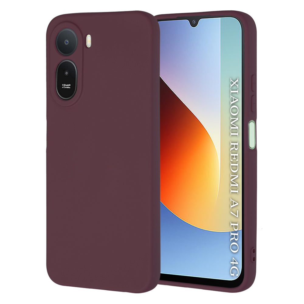 Tok Xiaomi Redmi A7 Pro 4G-hez, Techsuit, SoftFlex, Bordó