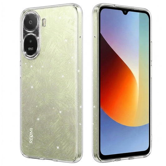 Case for Xiaomi Redmi A7 Pro 4G, Techsuit, SparkleSkin, Transparent