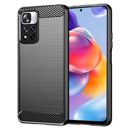 Tok Xiaomi Redmi Note 11 Pro+ 5G-hez, Techsuit, Karbon, Fekete