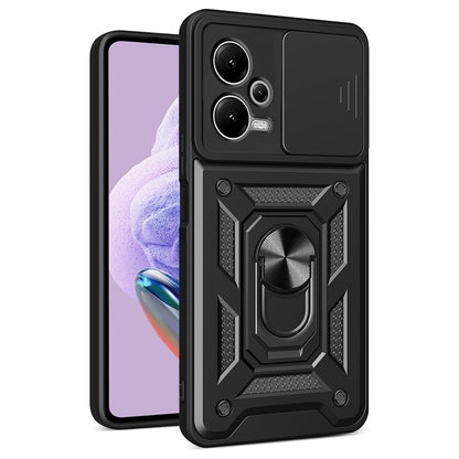 Tok Xiaomi Redmi Note 12 Pro+ készülékhez, Techsuit, CamShield, Fekete