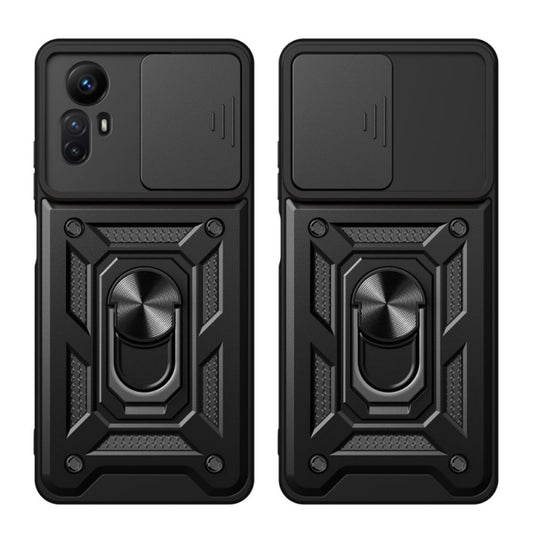 Tok Xiaomi Redmi Note 12S-hez, Techsuit, CamShield, Fekete