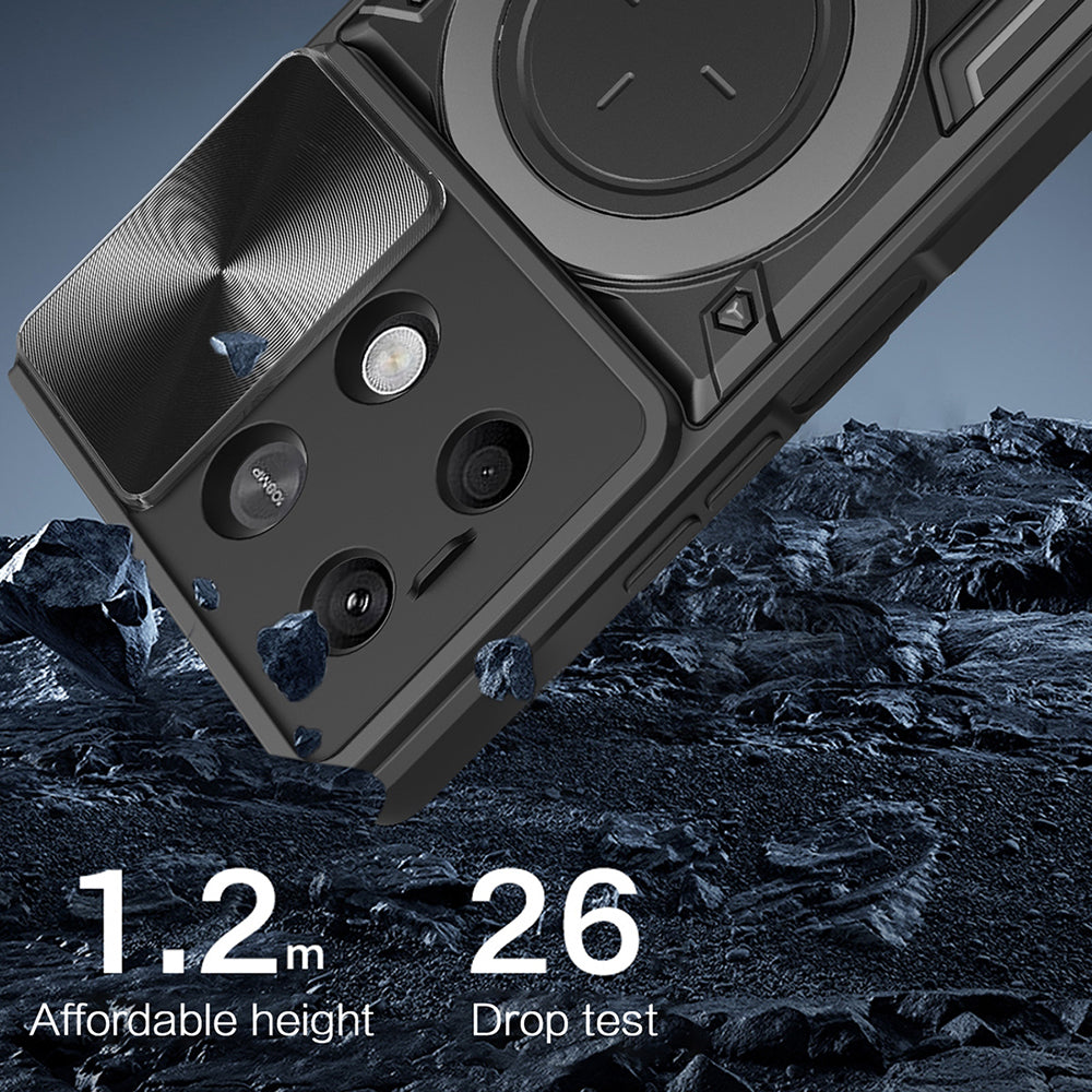 Case for Xiaomi Redmi Note 13 4G, Techsuit, CamGuard Pro, Black