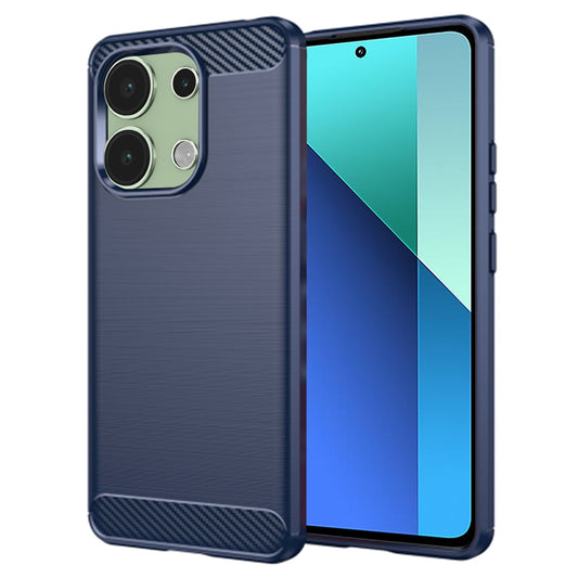Tok Xiaomi Redmi Note 13 4G-hez, Techsuit, Karbon, Kék