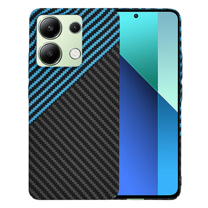 Tok Xiaomi Redmi Note 13 4G-hez, Techsuit, Carbonite FiberShell, Fekete Kék