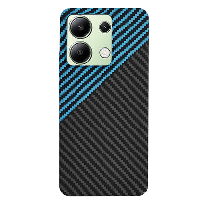 Tok Xiaomi Redmi Note 13 4G-hez, Techsuit, Carbonite FiberShell, Fekete Kék