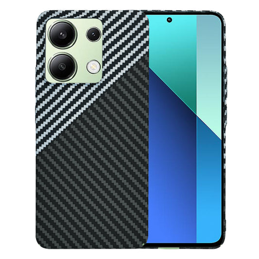 Tok Xiaomi Redmi Note 13 4G-hez, Techsuit, Carbonite FiberShell, Fekete Szürke