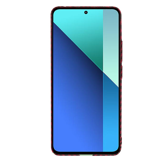 Tok Xiaomi Redmi Note 13 4G-hez, Techsuit, Carbonite FiberShell, Piros