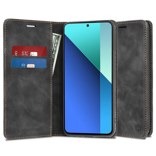 Tok Xiaomi Redmi Note 13 4G-hez, Techsuit, Confy, Fekete