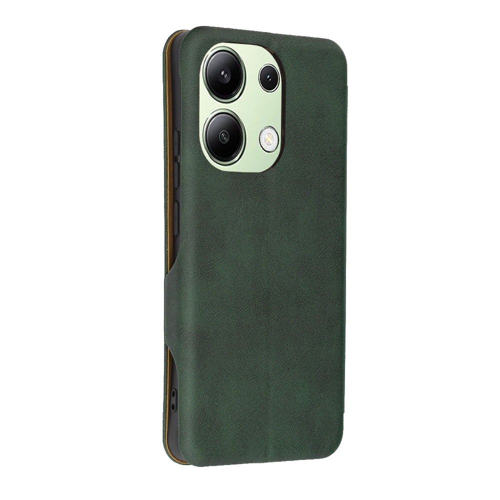 Tok Xiaomi Redmi Note 13 4G-hez, Techsuit, Safe Wallet Plus, Zöld