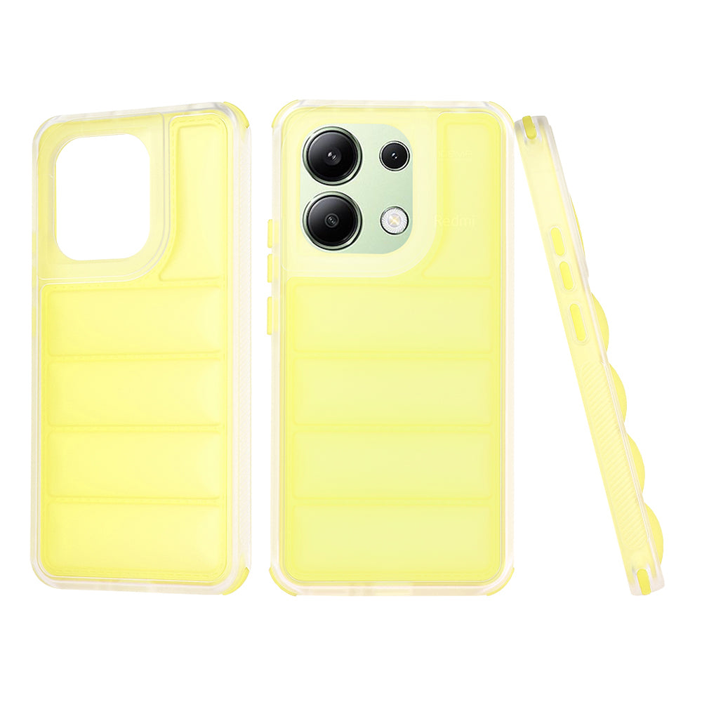 Tok Xiaomi Redmi Note 13 4G-hez, Techsuit, Wave Shield, Sárga