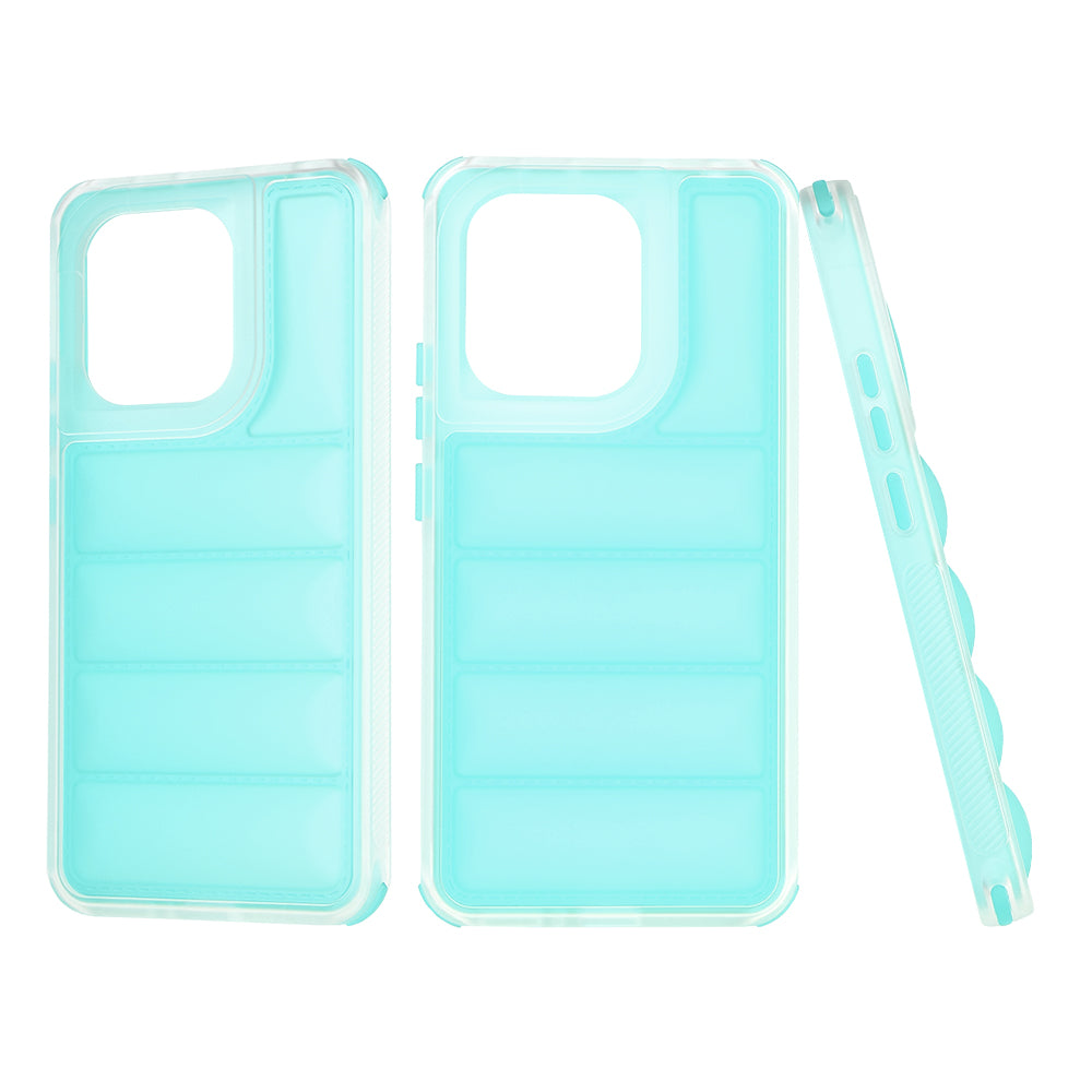 Tok Xiaomi Redmi Note 13 4G-hez, Techsuit, Wave Shield, Türkiz