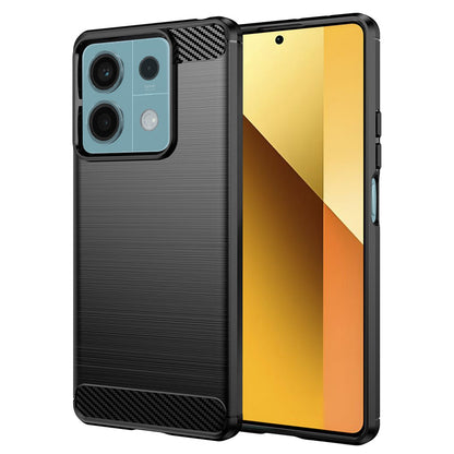 Tok Xiaomi Redmi Note 13 5G-hez, Techsuit, karbon, fekete