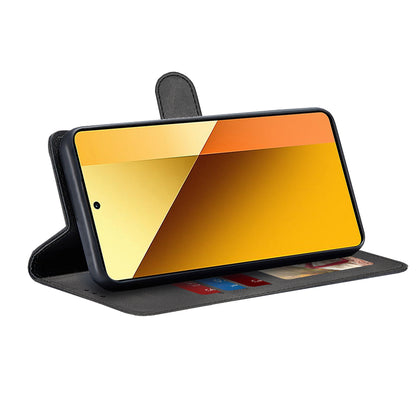 Tok Xiaomi Redmi Note 13 5G-hez, Techsuit, Diary Book, Fekete