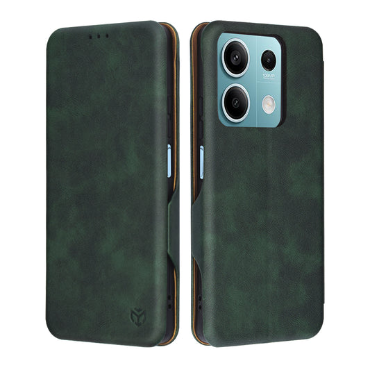 Tok Xiaomi Redmi Note 13 5G-hez, Techsuit, Safe Wallet Plus, Zöld