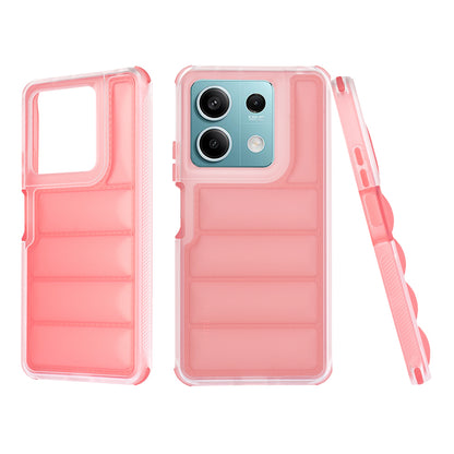 Tok Xiaomi Redmi Note 13 5G-hez, Techsuit, Wave Shield, Piros