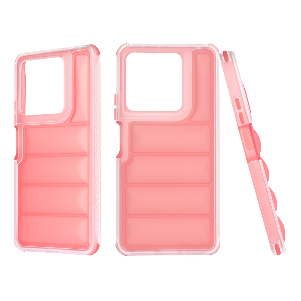 Tok Xiaomi Redmi Note 13 5G-hez, Techsuit, Wave Shield, Piros