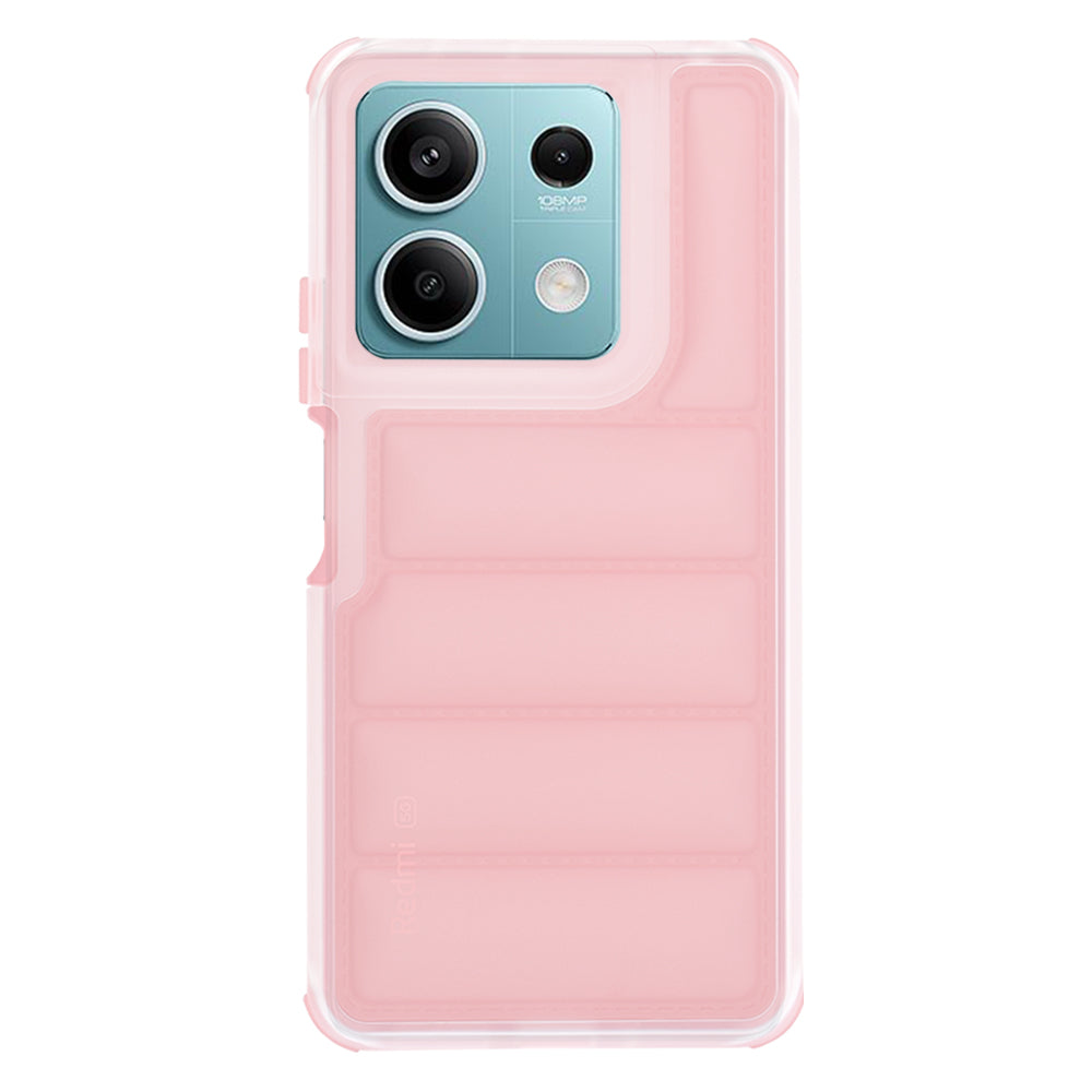 Tok Xiaomi Redmi Note 13 5G-hez, Techsuit, Wave Shield, Rózsaszín