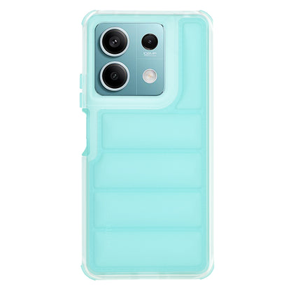 Tok Xiaomi Redmi Note 13 5G-hez, Techsuit, Wave Shield, Türkiz