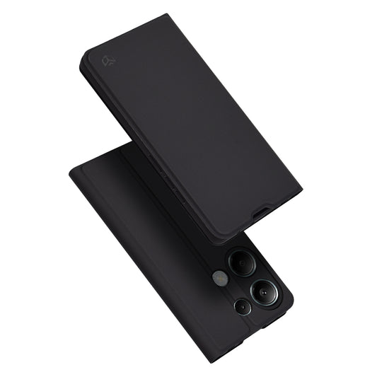 Tok Xiaomi Redmi Note 13 Pro 4G / Poco M6 Pro 4G-hez, Techsuit, Magskin Book, Fekete
