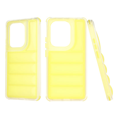 Tok Xiaomi Redmi Note 13 Pro 4G / Poco M6 Pro 4G-hez, Techsuit, Wave Shield, Sárga
