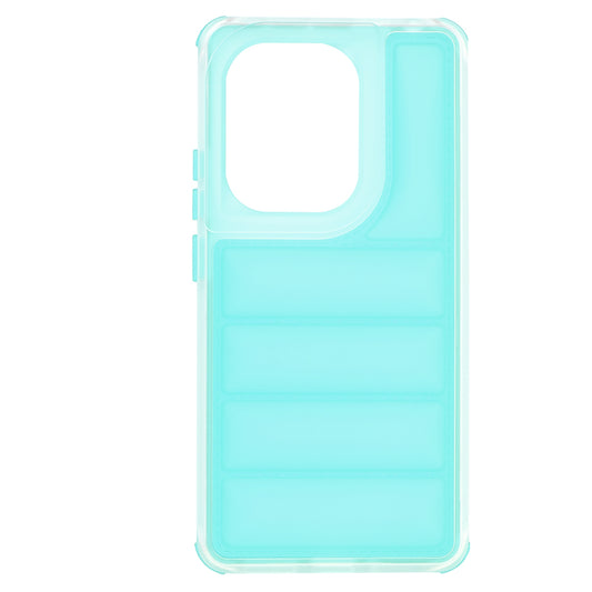 Tok Xiaomi Redmi Note 13 Pro 4G / Poco M6 Pro 4G-hez, Techsuit, Wave Shield, Türkiz