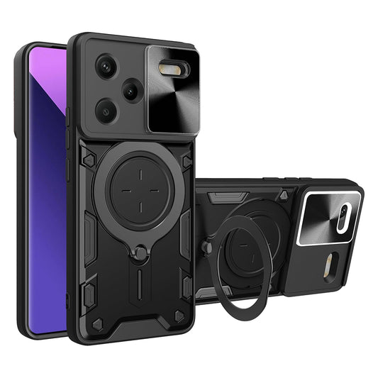 Tok Xiaomi Redmi Note 13 Pro+ készülékhez, Techsuit, CamGuard Pro, Fekete