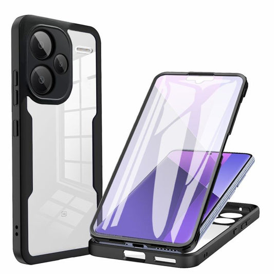 Tok Xiaomi Redmi Note 13 Pro+ készülékhez, Techsuit, ColorVerse 360, Fekete