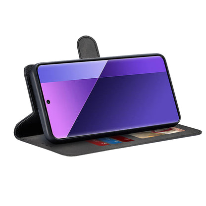 Tok Xiaomi Redmi Note 13 Pro+ készülékhez, Techsuit, Diary Book, Fekete