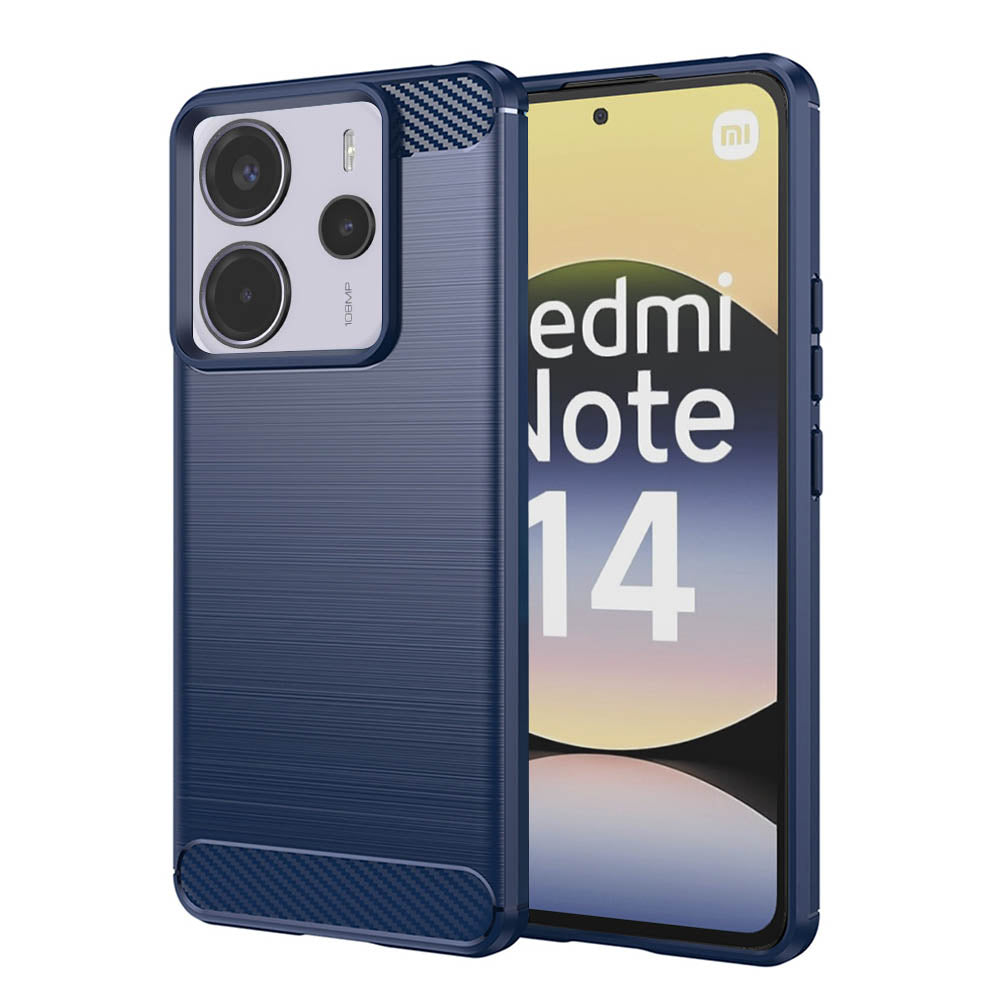 Tok Xiaomi Redmi Note 14 4G (Regionális), Techsuit, Karbon, Kék