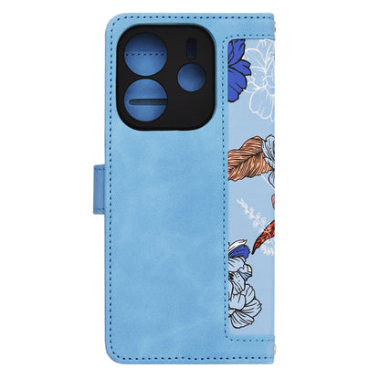 Tok Xiaomi Redmi Note 14 4G (Regionális) számára, Techsuit, FlipCraft, Kék