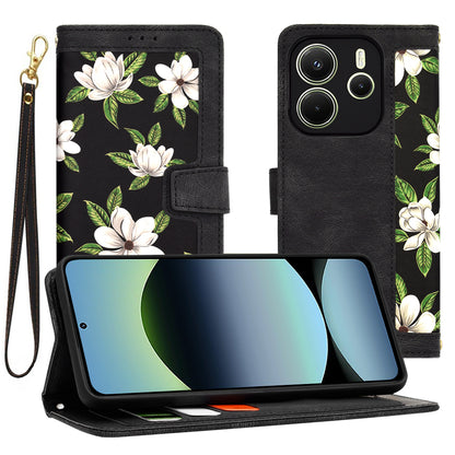 Tok Xiaomi Redmi Note 14 4G (Regionális) számára, Techsuit, FlipCraft, Fekete