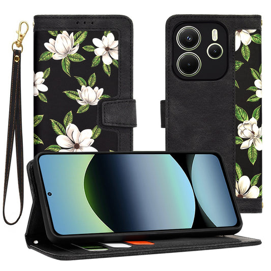 Tok Xiaomi Redmi Note 14 4G (Regionális) számára, Techsuit, FlipCraft, Fekete