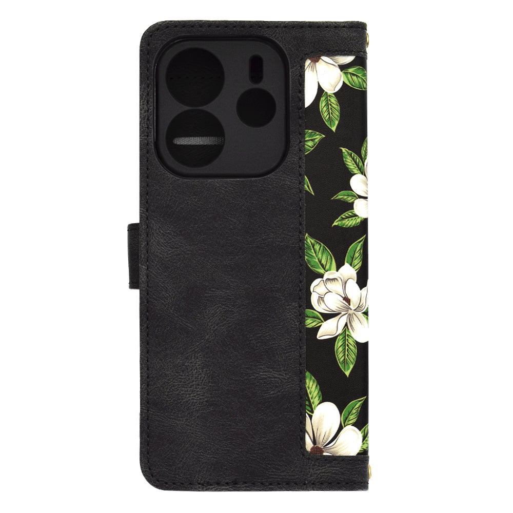 Tok Xiaomi Redmi Note 14 4G (Regionális) számára, Techsuit, FlipCraft, Fekete