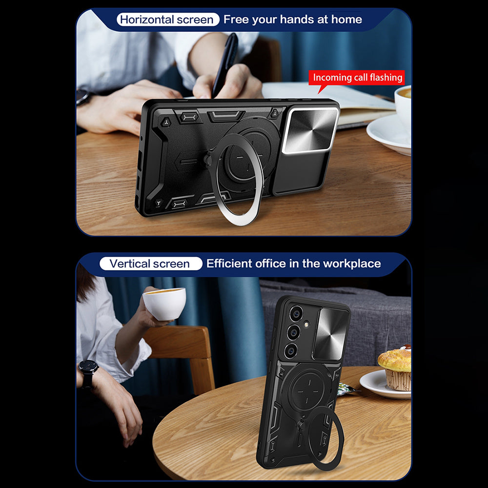 Tok Xiaomi Redmi Note 14 4G (Standard) készülékhez, Techsuit, CamGuard Pro, Fekete