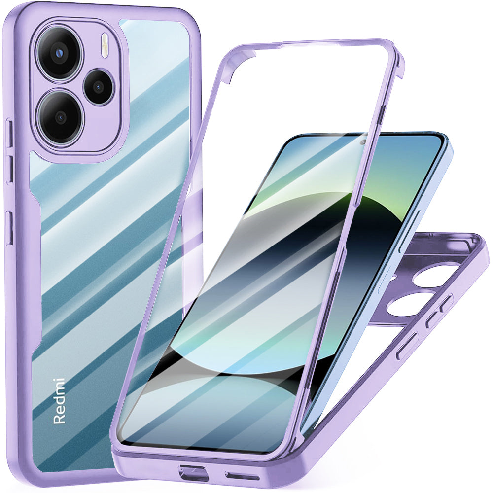 Tok Xiaomi Redmi Note 14 4G (Standard) készülékhez, Techsuit, ColorVerse 360, Lila