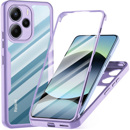 Tok Xiaomi Redmi Note 14 4G (Standard) készülékhez, Techsuit, ColorVerse 360, Lila