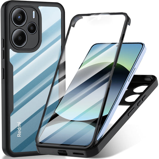 Tok Xiaomi Redmi Note 14 4G (Standard) készülékhez, Techsuit, ColorVerse 360, Fekete