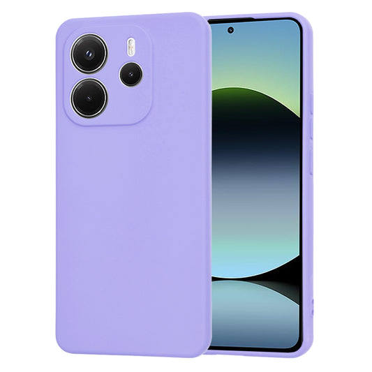 Tok Xiaomi Redmi Note 14 4G (Standard) készülékhez, Techsuit, SoftFlex, Világos lila