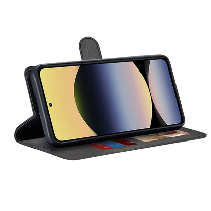Tok Xiaomi Redmi Note 14 5G-hez, Techsuit, Diary Book, Fekete
