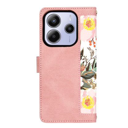 Tok Xiaomi Redmi Note 14 5G-hez, Techsuit, FlipCraft, Rózsaszín