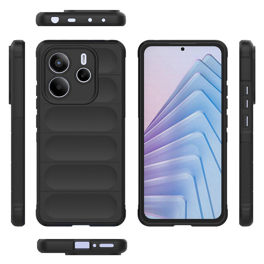 Tok Xiaomi Redmi Note 14 5G-hez, Techsuit, Magic Shield, Fekete