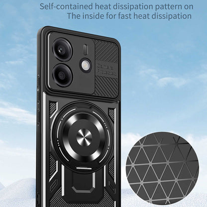 Tok Xiaomi Redmi Note 14 5G-hez, Techsuit, RuggedCam, Kék