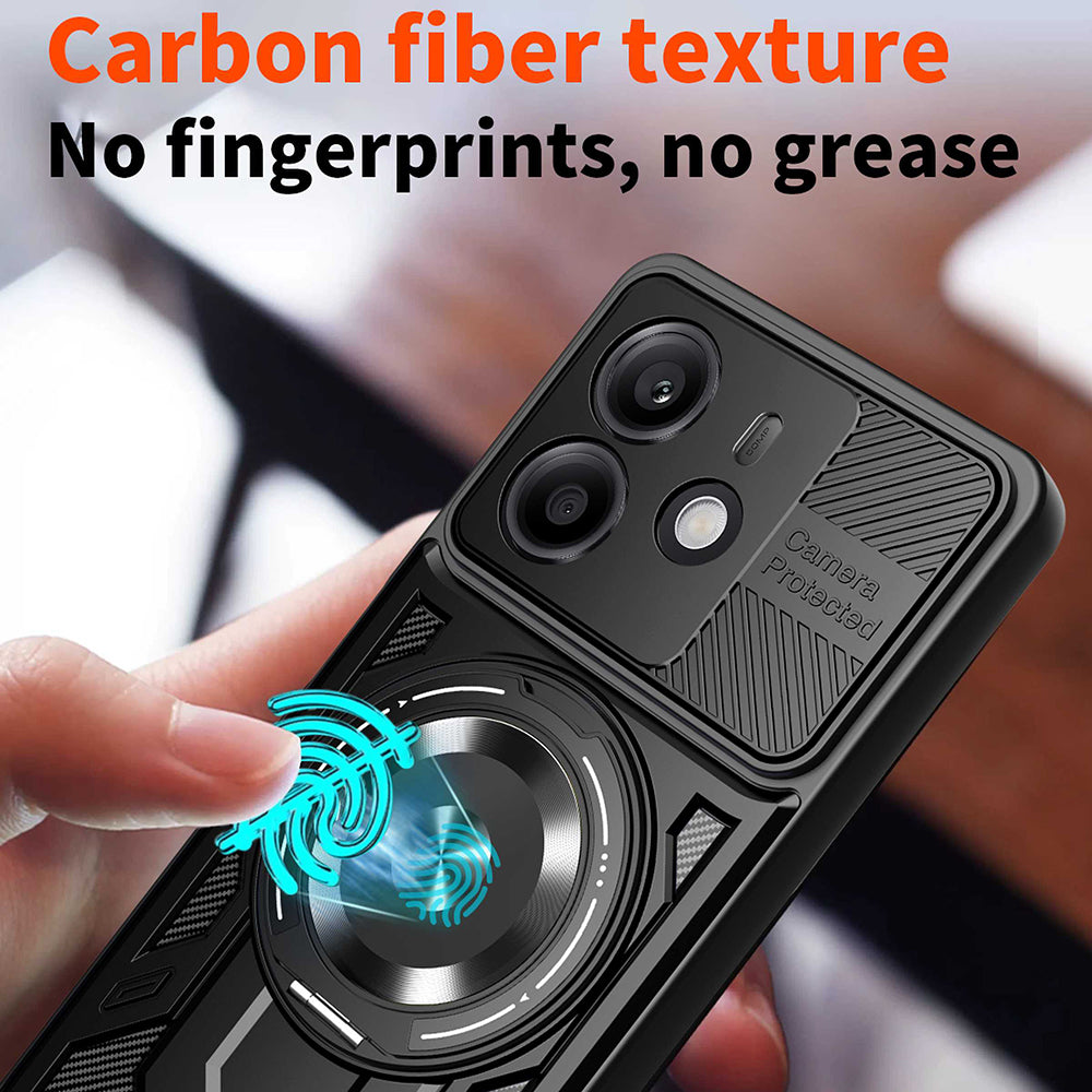 Tok Xiaomi Redmi Note 14 5G-hez, Techsuit, RuggedCam, Lila