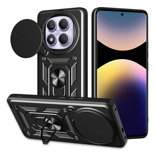 Tok Xiaomi Redmi Note 14 Pro 4G-hez, Techsuit, CamShield, Fekete