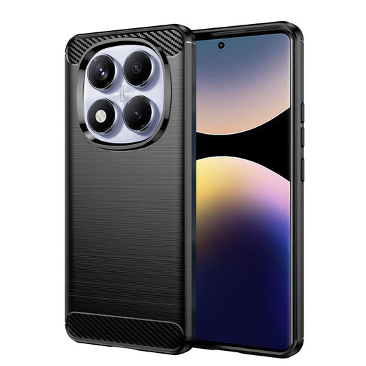Tok Xiaomi Redmi Note 14 Pro 4G-hez, Techsuit, Karbon, Fekete