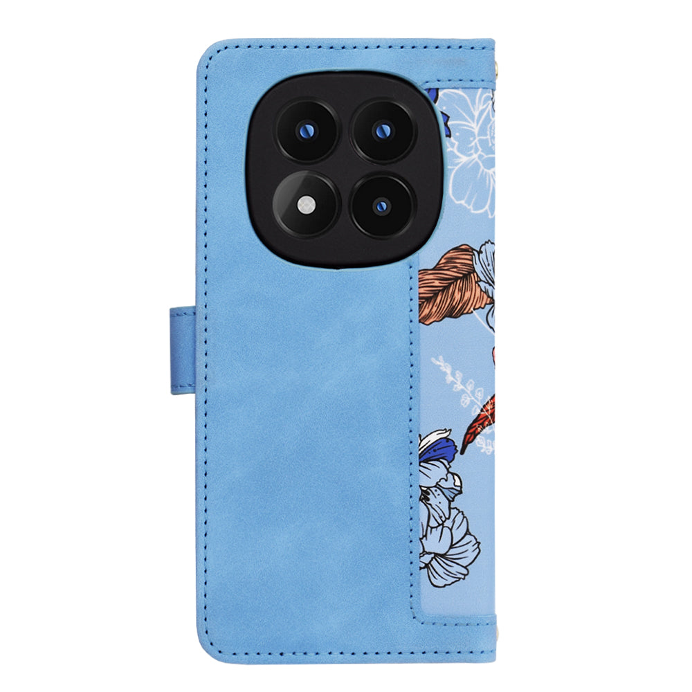 Tok Xiaomi Redmi Note 14 Pro 4G-hez, Techsuit, FlipCraft, Kék