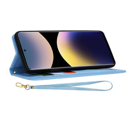 Tok Xiaomi Redmi Note 14 Pro 4G-hez, Techsuit, FlipCraft, Kék