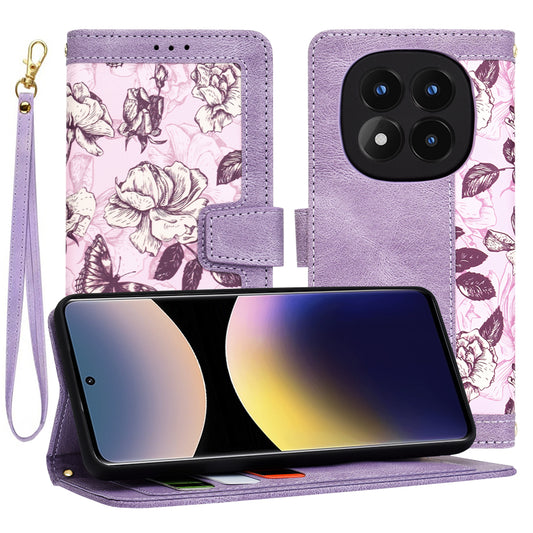 Tok Xiaomi Redmi Note 14 Pro 4G-hez, Techsuit, FlipCraft, Lila
