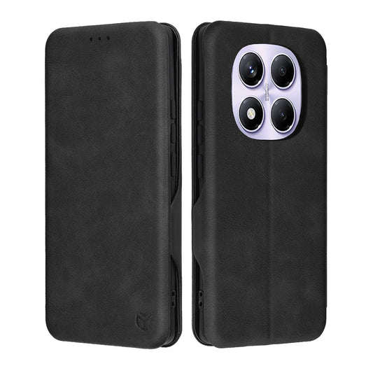 Tok Xiaomi Redmi Note 14 Pro 4G-hez, Techsuit, Safe Wallet Plus, Fekete