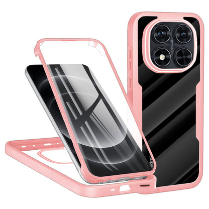Tok Xiaomi Redmi Note 14 Pro+ 5G / Note 14 Pro 5G / Poco X7-hez, Techsuit, ColorVerse 360, Rózsaszín